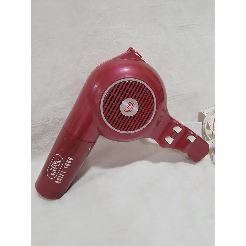 Vidal Sassoon Hair Dryer Quiet 1600W Blow Vintage - Tested Works